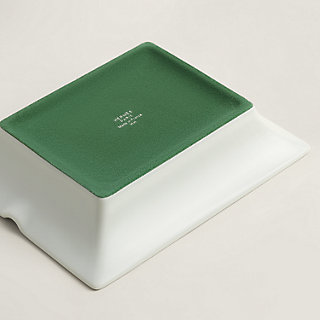 U*☆様 HERMES-PARIS 長方形灰皿 緑と白 Cheval Joker ashtray | Hermès USA